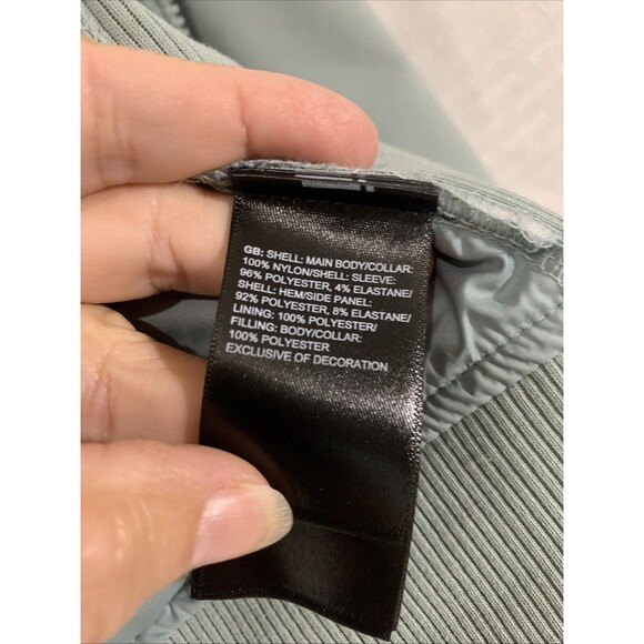 North Face Mashup Light Sage Green Jacket Coat Womens L - Picture 8 of 9